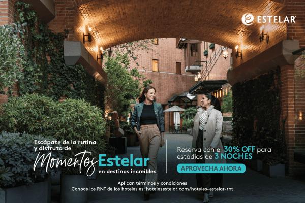 PROMO DESESTRÉSATE “30%OFF⭐ ESTELAR Parque de la 93 Hotel Bogota